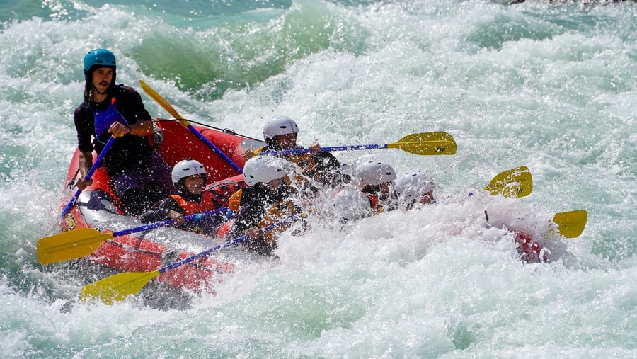 Veranstaltung: River Rafting Engadin