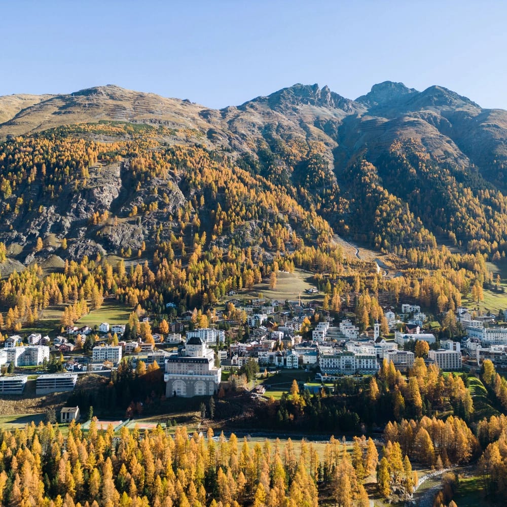 Pontresina Dorf Herbst